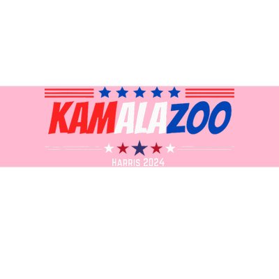 Kamalazoo Kamala Harris 2024 Funny Political Sayings Bumper Sticker