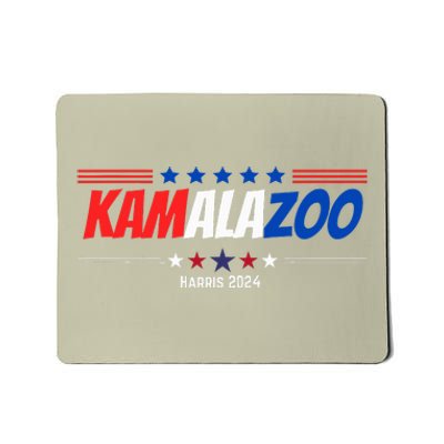 Kamalazoo Kamala Harris 2024 Funny Political Sayings Mousepad