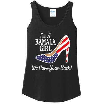 Kamala Kamala Harris Biden Harris Madam Vice President Premium Ladies Essential Tank