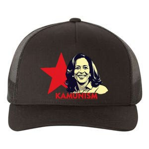 Kamunism Kamala Harris 2024 Elections Funny Trend Yupoong Adult 5-Panel Trucker Hat