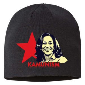 Kamunism Kamala Harris 2024 Elections Funny Trend Sustainable Beanie