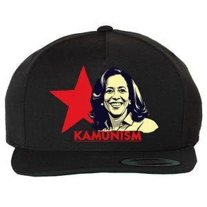 Kamunism Kamala Harris 2024 Elections Funny Trend Wool Snapback Cap