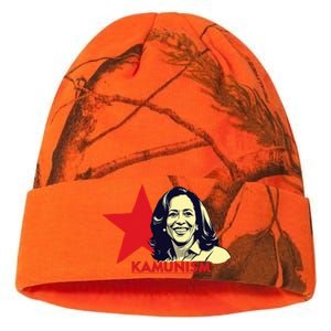 Kamunism Kamala Harris 2024 Elections Funny Trend Kati Licensed 12" Camo Beanie