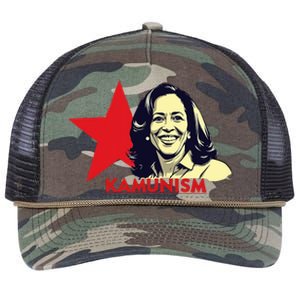 Kamunism Kamala Harris 2024 Elections Funny Trend Retro Rope Trucker Hat Cap