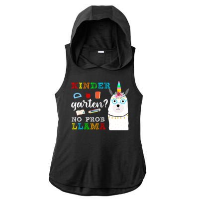 Kindergarten Ladies PosiCharge Tri-Blend Wicking Draft Hoodie Tank