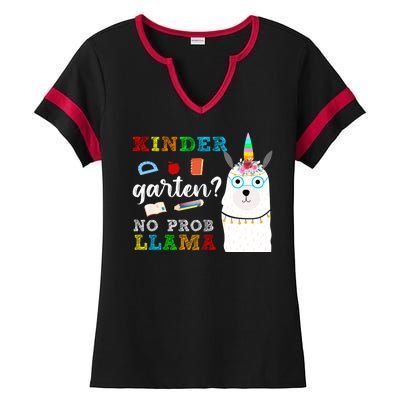 Kindergarten Ladies Halftime Notch Neck Tee