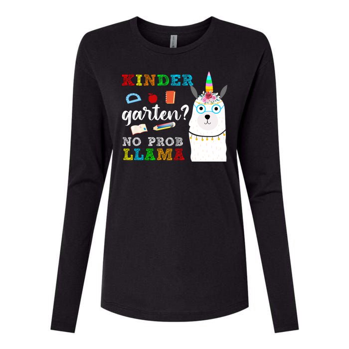 Kindergarten Womens Cotton Relaxed Long Sleeve T-Shirt