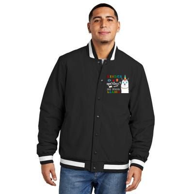 Kindergarten Insulated Varsity Jacket