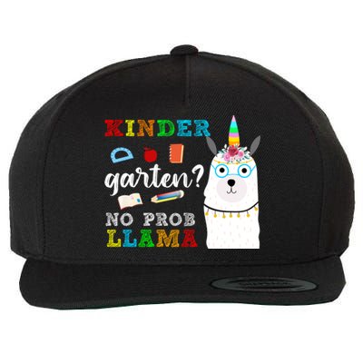 Kindergarten Wool Snapback Cap