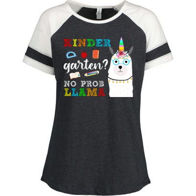 Kindergarten Enza Ladies Jersey Colorblock Tee