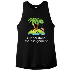 Khive Kamala I Understand The Assignment Ladies PosiCharge Tri-Blend Wicking Tank