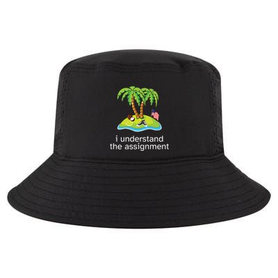 Khive Kamala I Understand The Assignment Cool Comfort Performance Bucket Hat