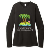 Khive Kamala I Understand The Assignment Womens CVC Long Sleeve Shirt