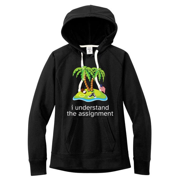 Khive Kamala I Understand The Assignment Women's Fleece Hoodie