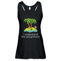 Khive Kamala I Understand The Assignment Ladies Essential Flowy Tank