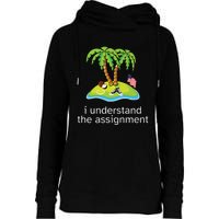 Khive Kamala I Understand The Assignment Womens Funnel Neck Pullover Hood