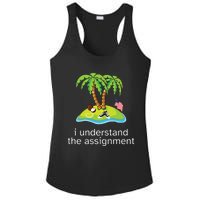 Khive Kamala I Understand The Assignment Ladies PosiCharge Competitor Racerback Tank