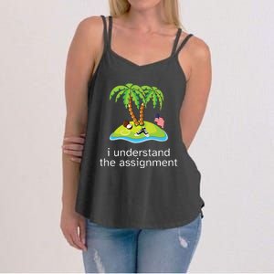 Khive Kamala I Understand The Assignment Women's Strappy Tank