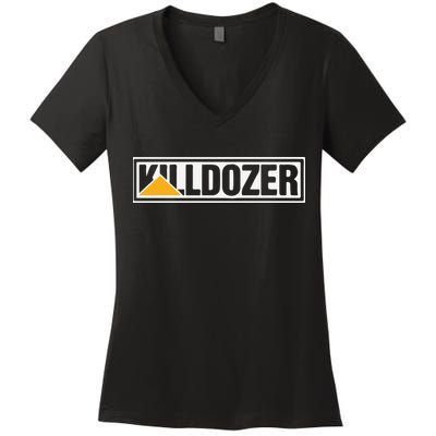 Killdozer Women's V-Neck T-Shirt