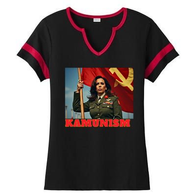 Kammunism Kamunism Komrade Comrade Kamala Forward Ladies Halftime Notch Neck Tee