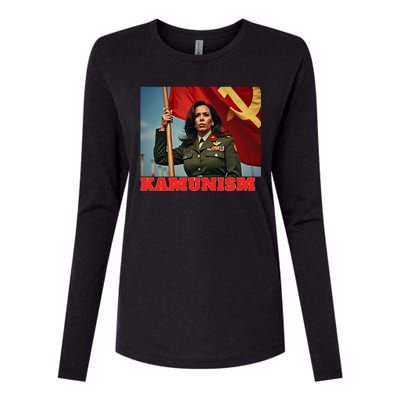 Kammunism Kamunism Komrade Comrade Kamala Forward Womens Cotton Relaxed Long Sleeve T-Shirt