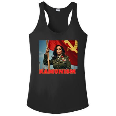 Kammunism Kamunism Komrade Comrade Kamala Forward Ladies PosiCharge Competitor Racerback Tank