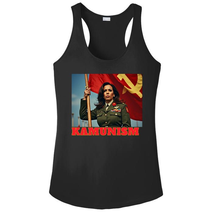 Kammunism Kamunism Komrade Comrade Kamala Forward Ladies PosiCharge Competitor Racerback Tank