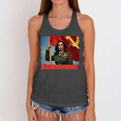 Kammunism Kamunism Komrade Comrade Kamala Forward Women's Knotted Racerback Tank