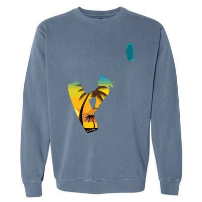 KITE Kiteboarding Kitesurfing Surf For Kitsurfer Surfer Garment-Dyed Sweatshirt