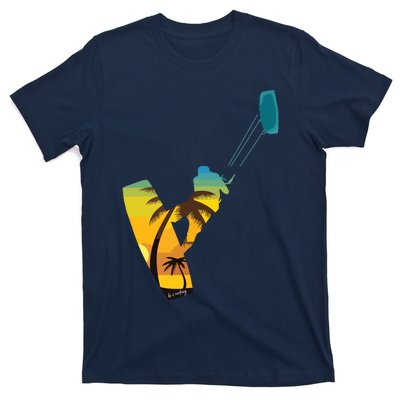 KITE Kiteboarding Kitesurfing Surf For Kitsurfer Surfer T-Shirt