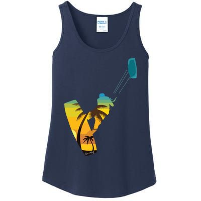 KITE Kiteboarding Kitesurfing Surf For Kitsurfer Surfer Ladies Essential Tank