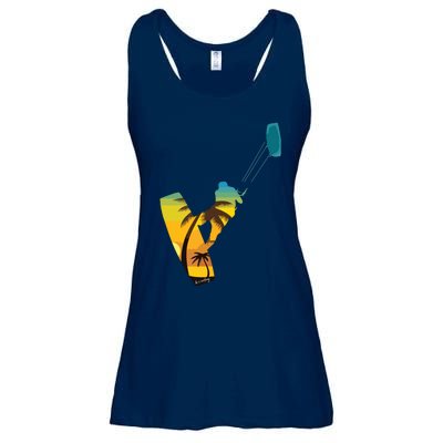 KITE Kiteboarding Kitesurfing Surf For Kitsurfer Surfer Ladies Essential Flowy Tank