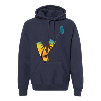 KITE Kiteboarding Kitesurfing Surf For Kitsurfer Surfer Premium Hoodie