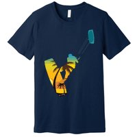 KITE Kiteboarding Kitesurfing Surf For Kitsurfer Surfer Premium T-Shirt