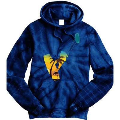 KITE Kiteboarding Kitesurfing Surf For Kitsurfer Surfer Tie Dye Hoodie