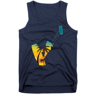 KITE Kiteboarding Kitesurfing Surf For Kitsurfer Surfer Tank Top