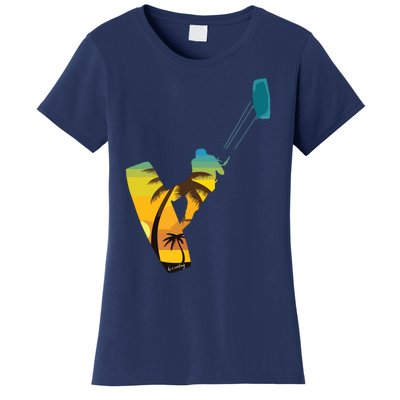 KITE Kiteboarding Kitesurfing Surf For Kitsurfer Surfer Women's T-Shirt