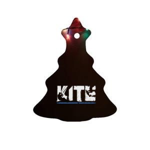 KITE Kiteboarding Kiting Kitesurfing Kitesurf Gift Ceramic Tree Ornament