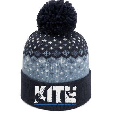 KITE Kiteboarding Kiting Kitesurfing Kitesurf Gift The Baniff Cuffed Pom Beanie