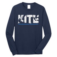 KITE Kiteboarding Kiting Kitesurfing Kitesurf Gift Long Sleeve Shirt