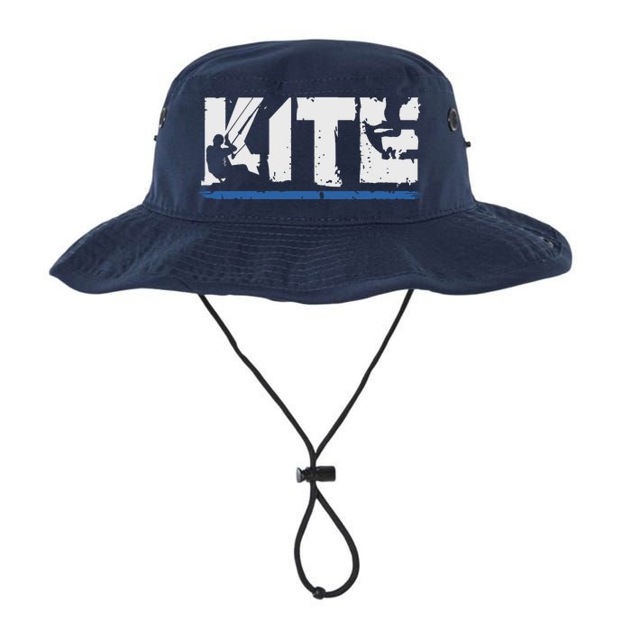 KITE Kiteboarding Kiting Kitesurfing Kitesurf Gift Legacy Cool Fit Booney Bucket Hat