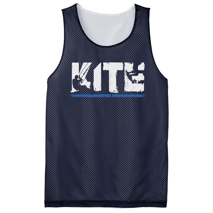 KITE Kiteboarding Kiting Kitesurfing Kitesurf Gift Mesh Reversible Basketball Jersey Tank