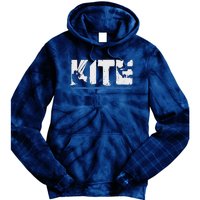 KITE Kiteboarding Kiting Kitesurfing Kitesurf Gift Tie Dye Hoodie