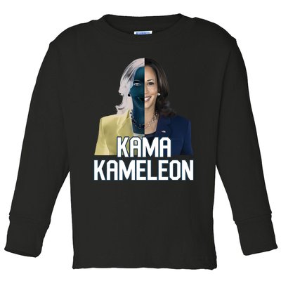 Kama Kameleon Toddler Long Sleeve Shirt