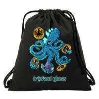 Krypto Kraken Drawstring Bag