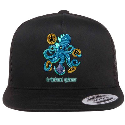 Krypto Kraken Flatbill Hat
