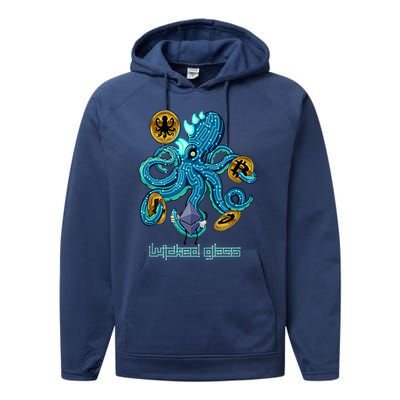 Krypto Kraken Performance Fleece Hoodie