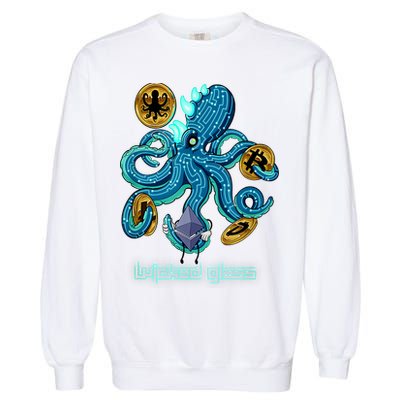 Krypto Kraken Garment-Dyed Sweatshirt
