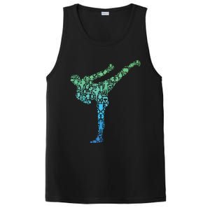 Kickboxing Kickboxer Karate Boy PosiCharge Competitor Tank