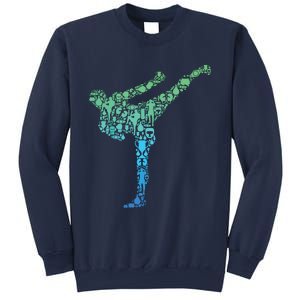 Kickboxing Kickboxer Karate Boy Sweatshirt